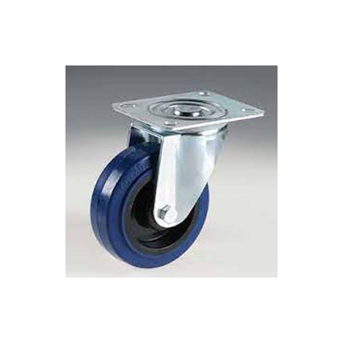 WHEEL WITH FLANGE KRP 80MM BLUE