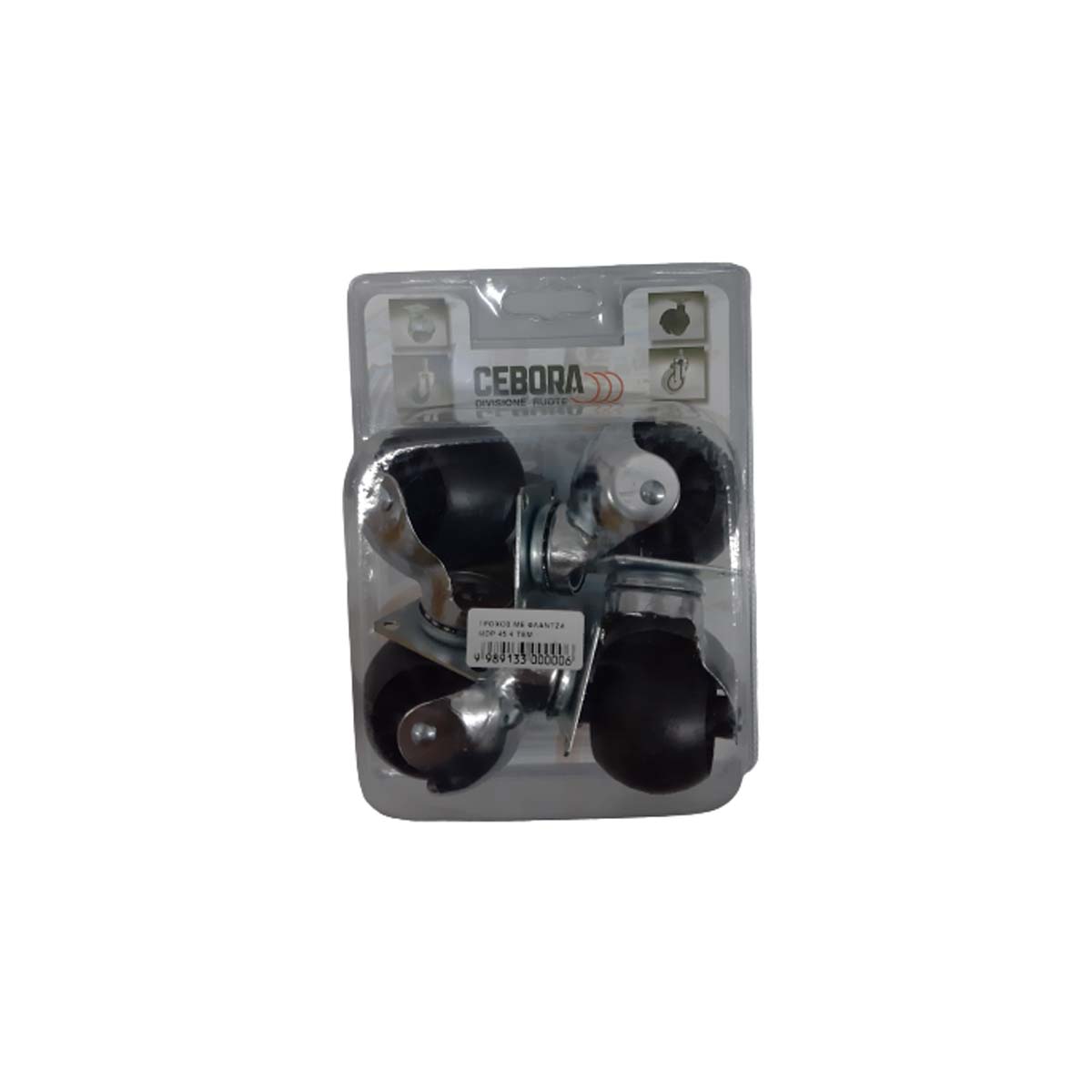 WHEEL WITH FLANGE MDP 45 4 PCS.