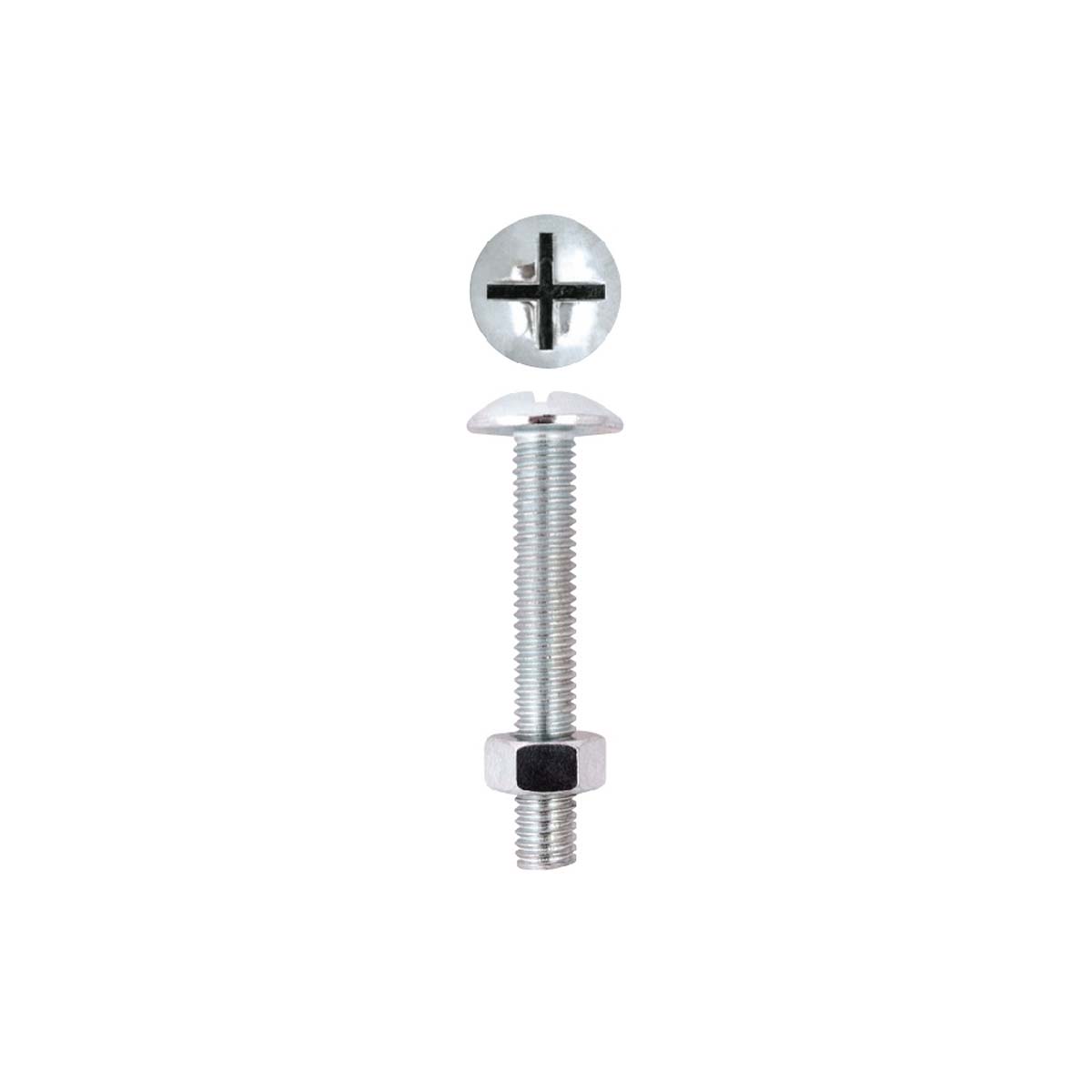 FRIULSIDER CROSS BOLT WITH NUT 4X30MM EUROBLISTER 15 PCS