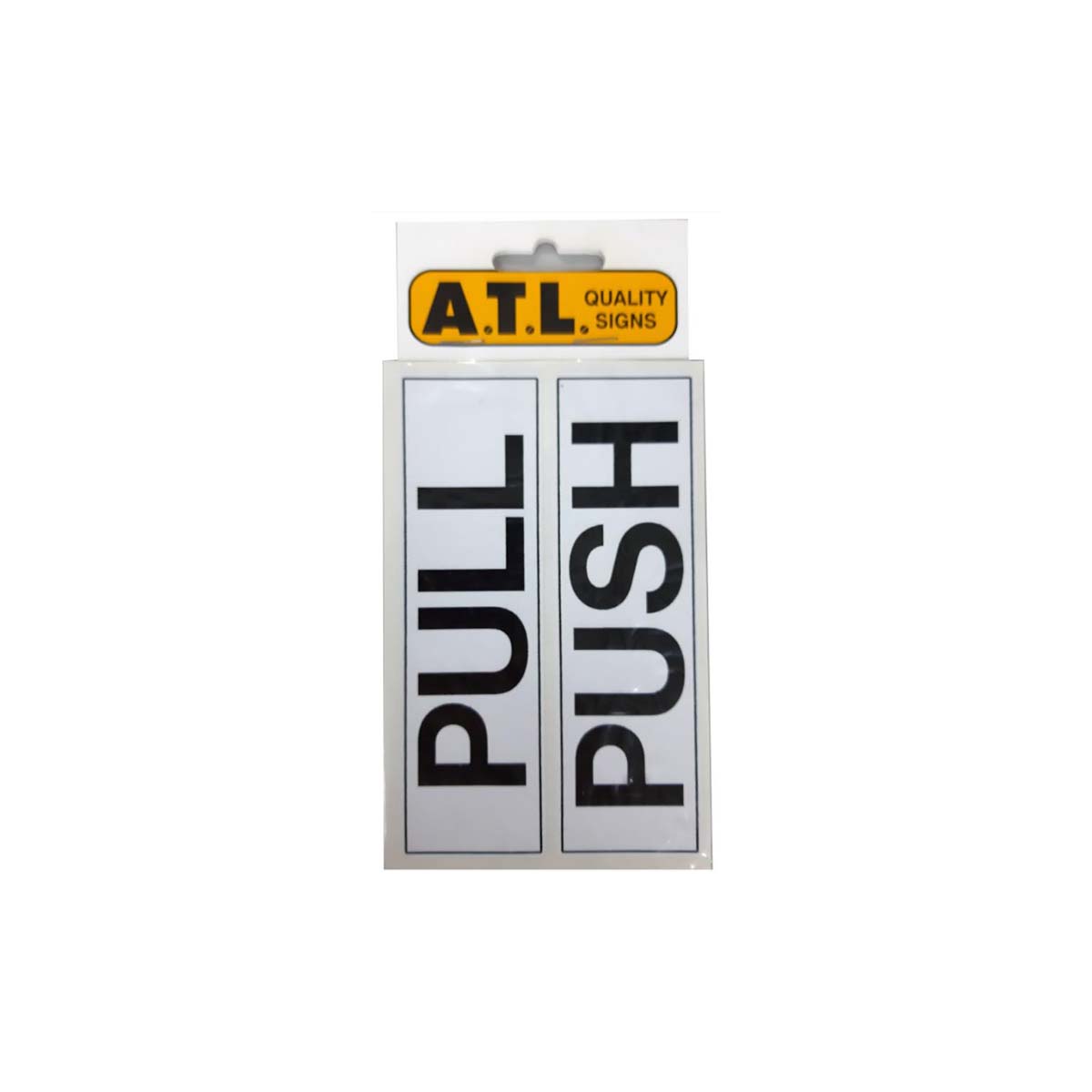 STICKER 8Χ14CM "PUSH / PULL"