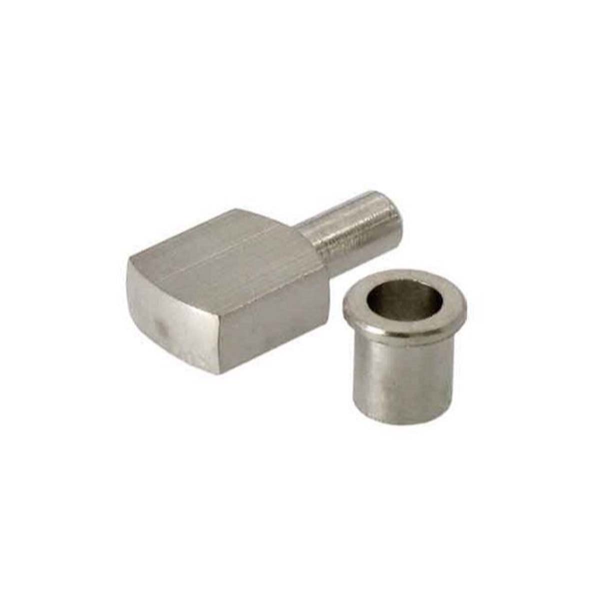 SHELF SUPPORT AND RECEPTION Δ5MM NICKEL