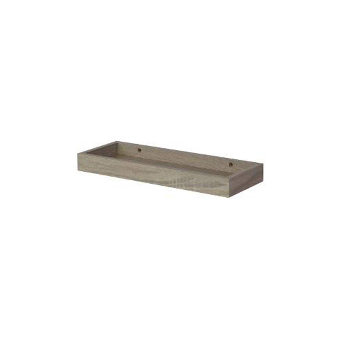 DECO SYSTEM OAK HOLLOW WALL SHELF 40X13CM 30MM