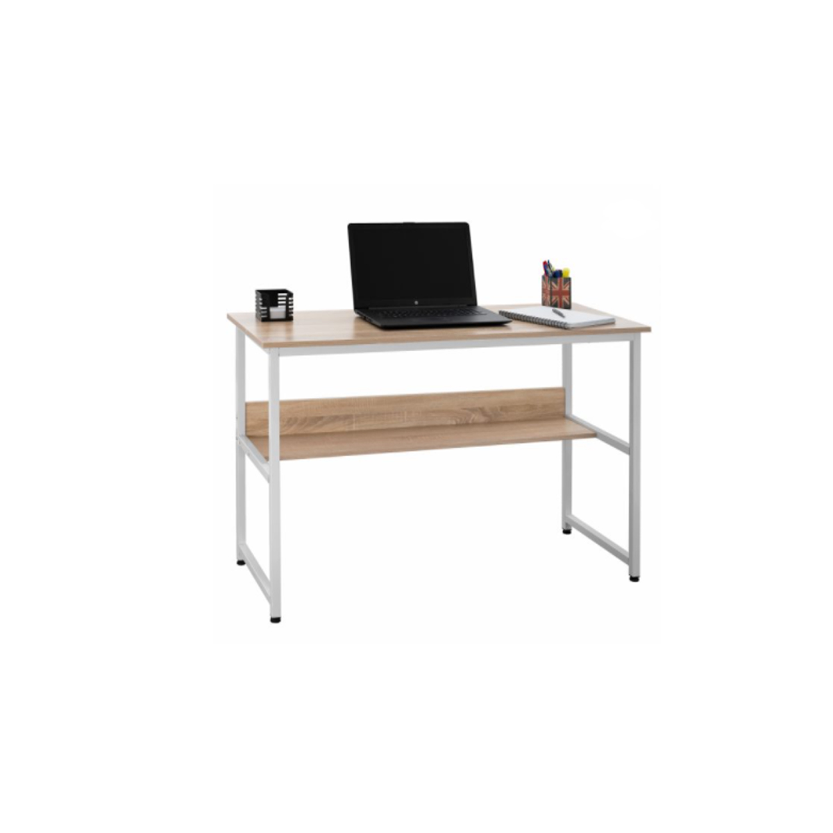 DESK WITH METAL FRAME 120X50X75CM