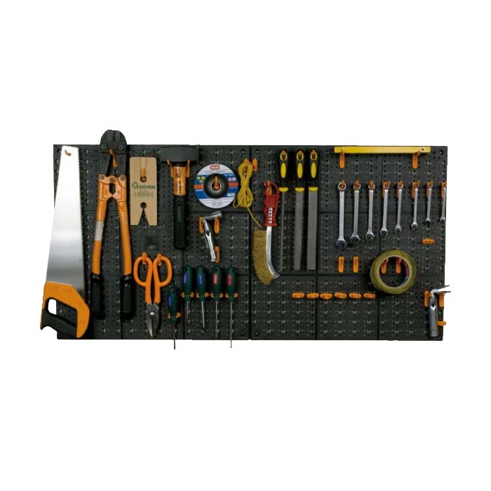 TWO TOOL BOARDS WITH 50 HOOKS 500X18X500MM