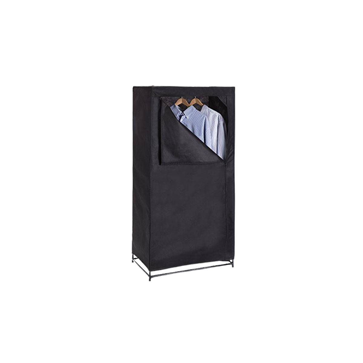 CLOTHING CABINET L.70 X P.46 X H.148 CM BLACK