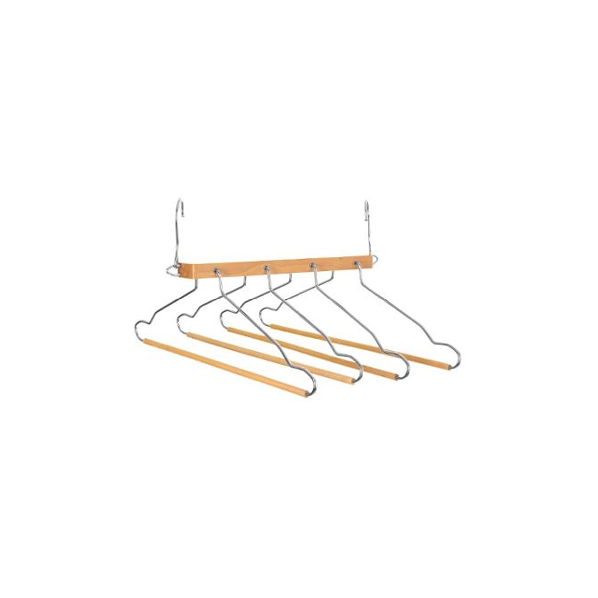 4 PANTS HANGER WOOD