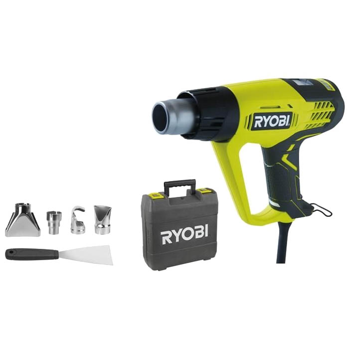 RYOBI HEAT GUN 2000W WITH LCD DISPLAY EHG2020LCD