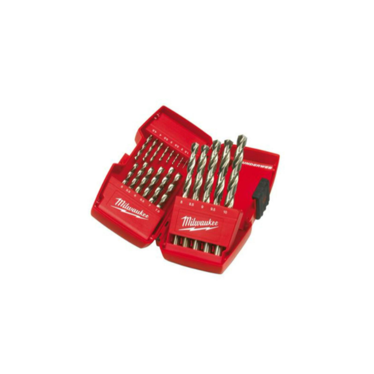 MILWAUKEE METAL DRILLS SET 1-10MM 19PCS 4932352374