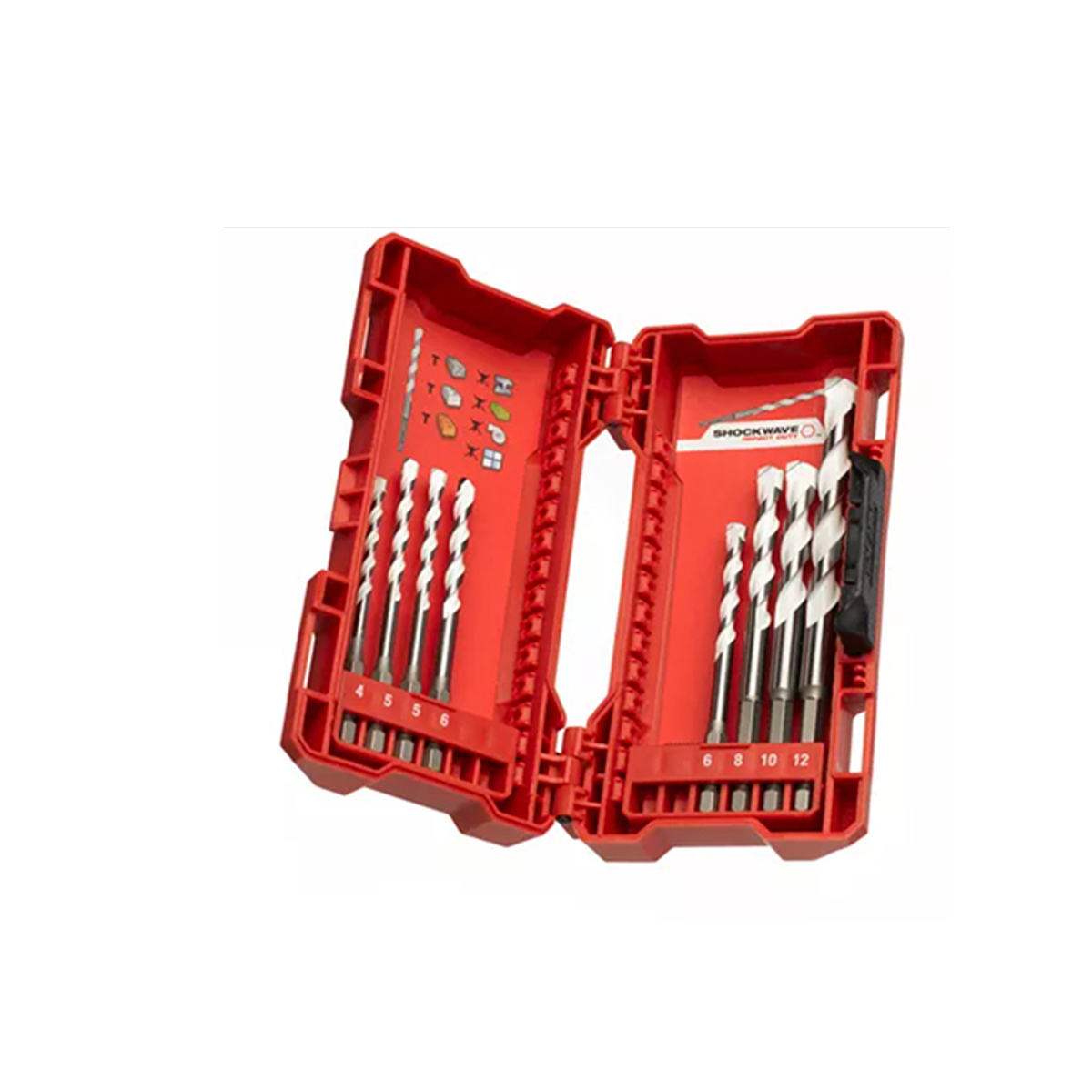 MILWAUKEE MULTI-PURPOSE DRY SET 8TEM