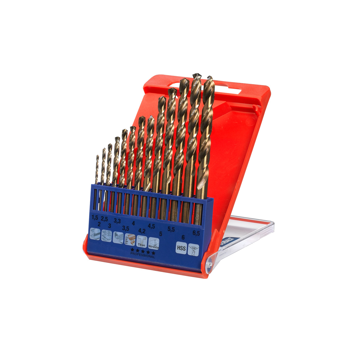 KWB COBALT DRILLS SET 13PCS