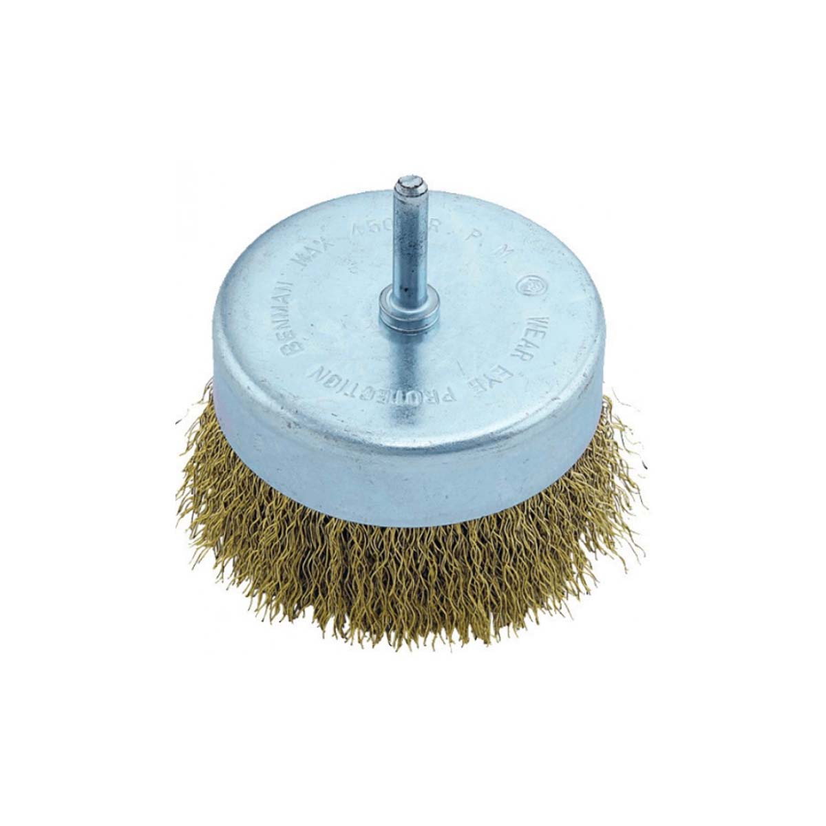 BENMAN WIRE BRUSH WITH SHAFT Φ75 (485.00) (FOR DRILL)