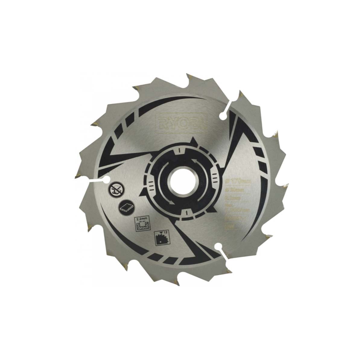 RYOBI CIRCULAR SAW BLADE CSB170A1 1Χ170MM 12T