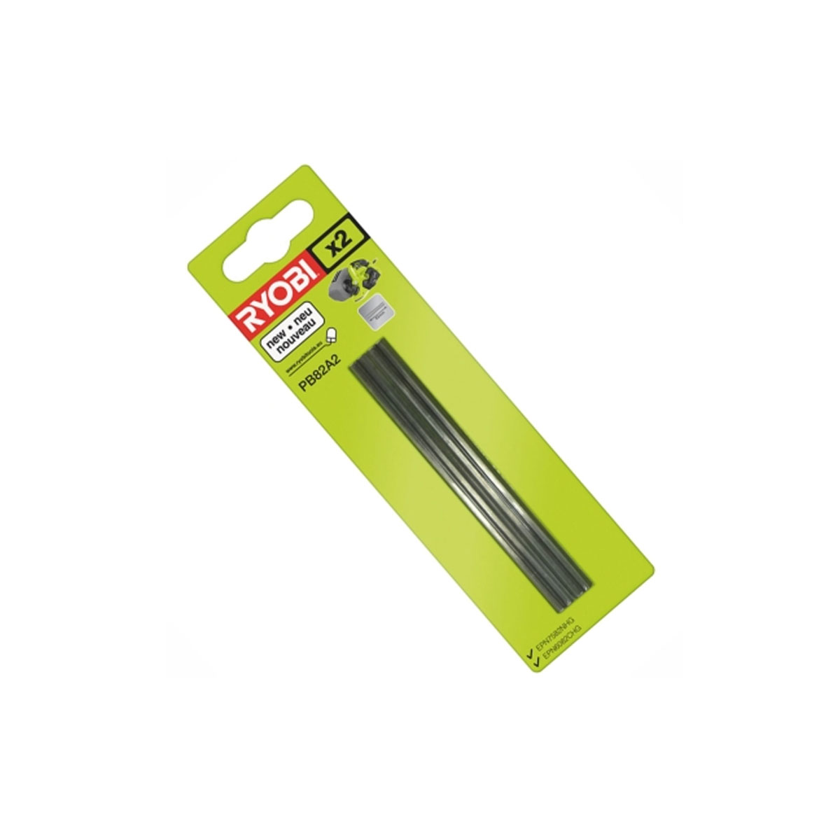 PLANER BLADES 82MM EPN6082 / EPN7582 2 PCS