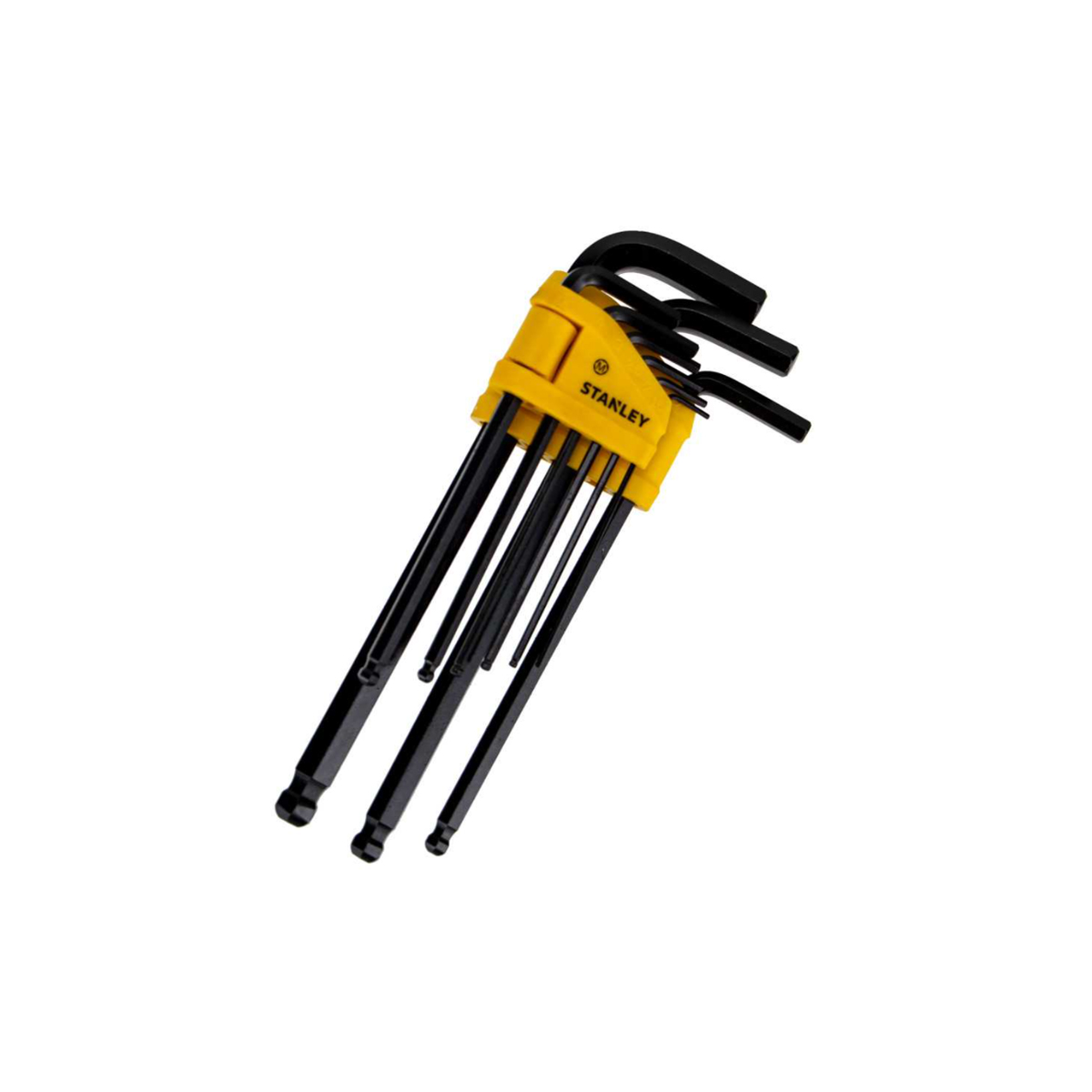 STANLEY METRIC BALL HEX KEY SET 9 PCS 1.5-10MM