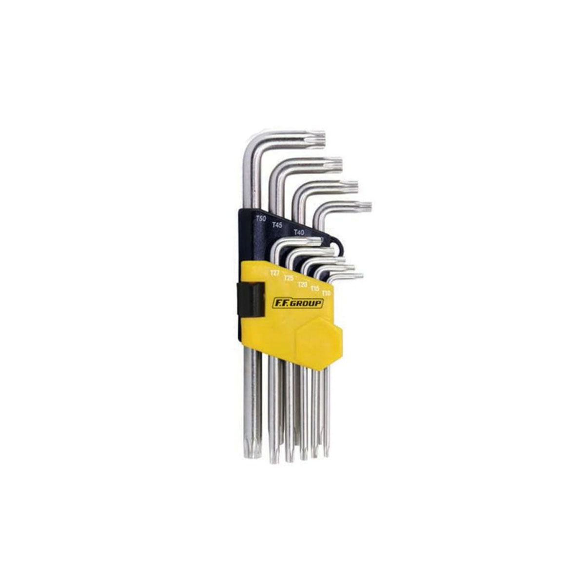 FF GROUP ALLEN STAR KEY SET, 9PCS  (T10-15-20-25-27-30-40-45-50)