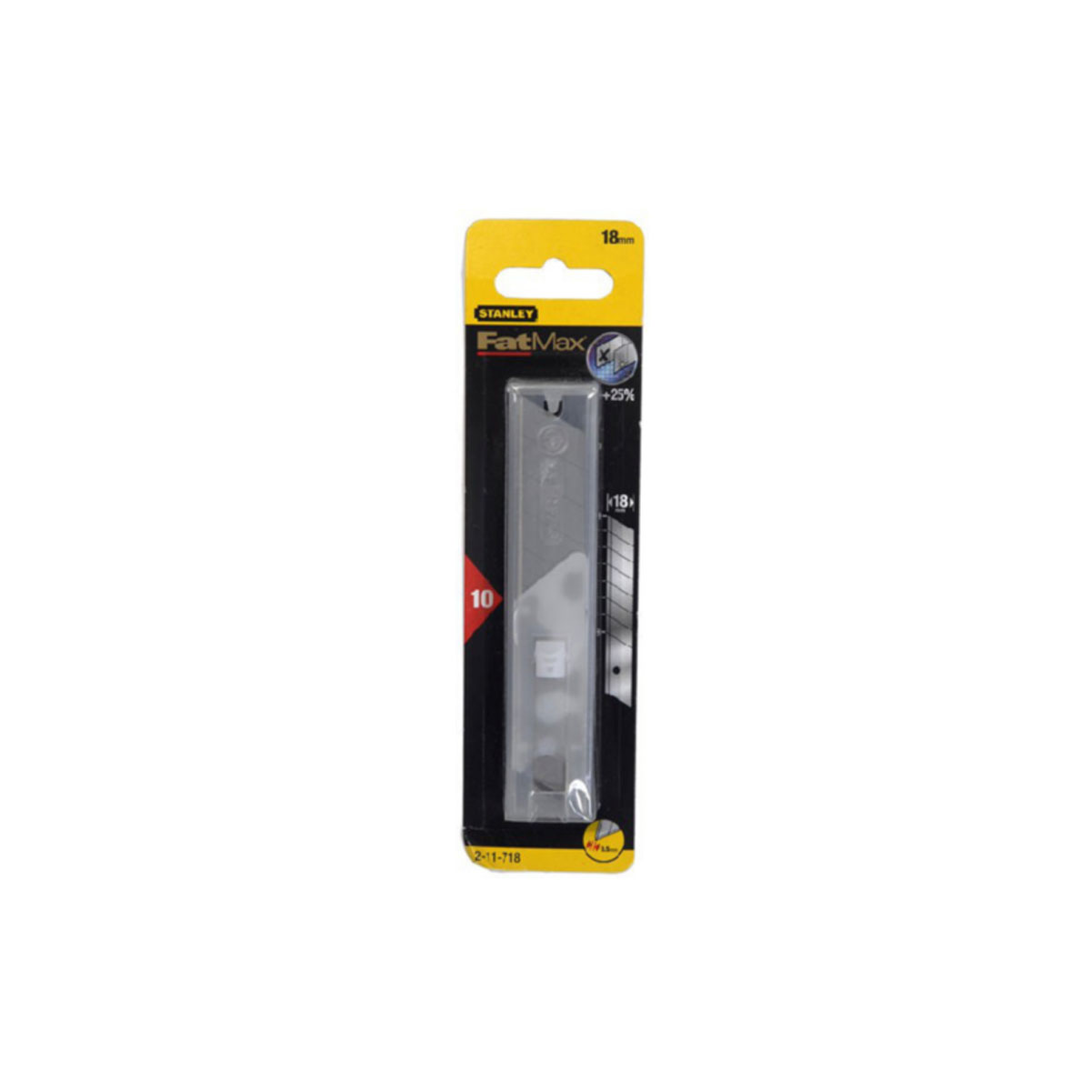 STANLEY SNAP OFF KNIFE BLADES 18MM 10PCS