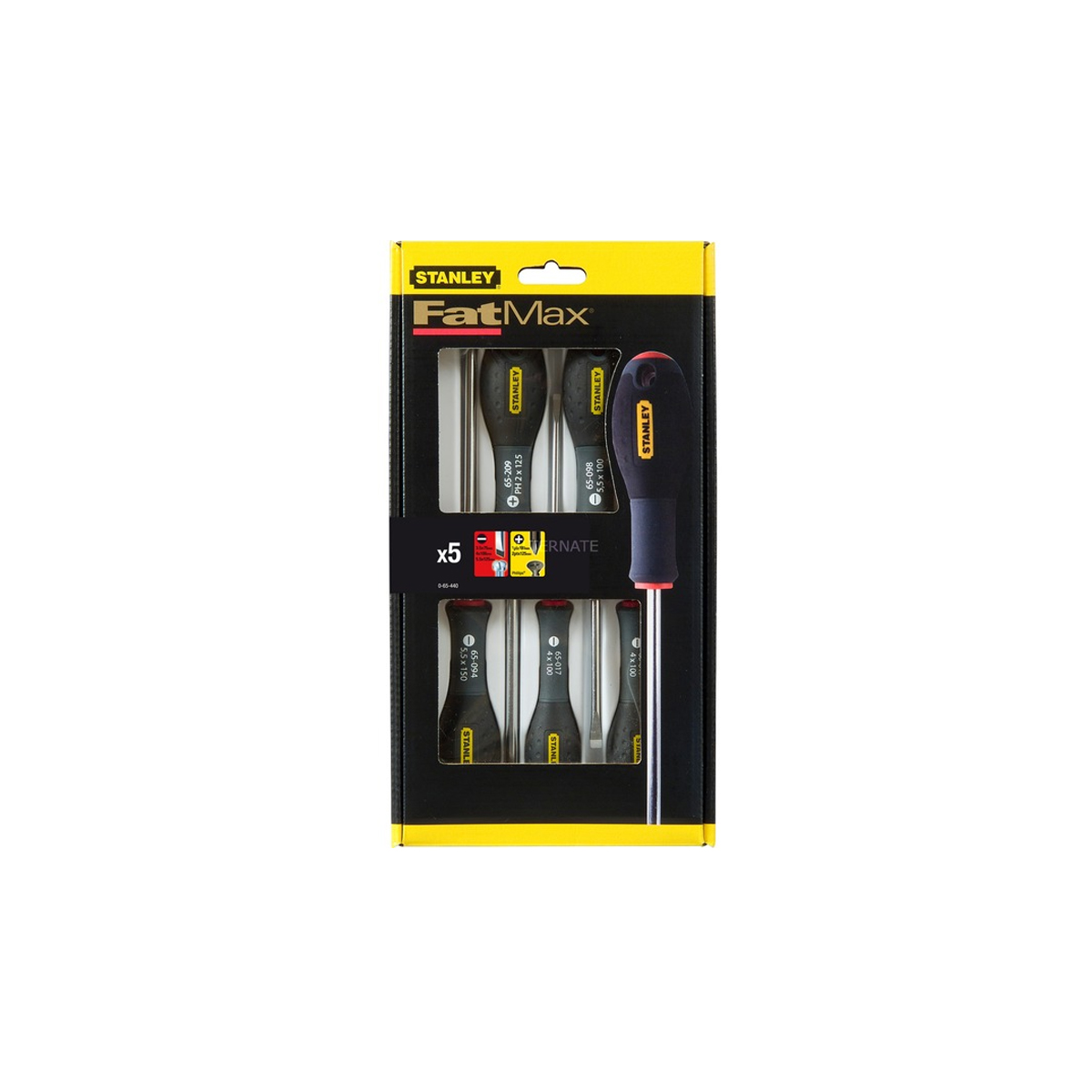 STANLEY FATMAX SCREWDRIVERS SET 5PCS