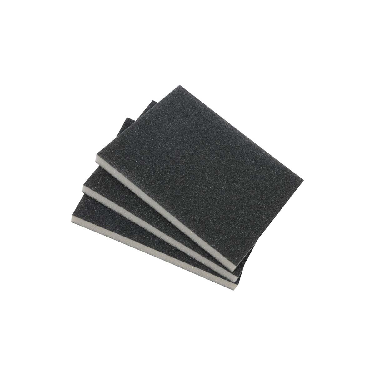 SAND PAPER SPONGE OF VARIOUS TYPES 125Χ100Χ10MM 3 PCS.