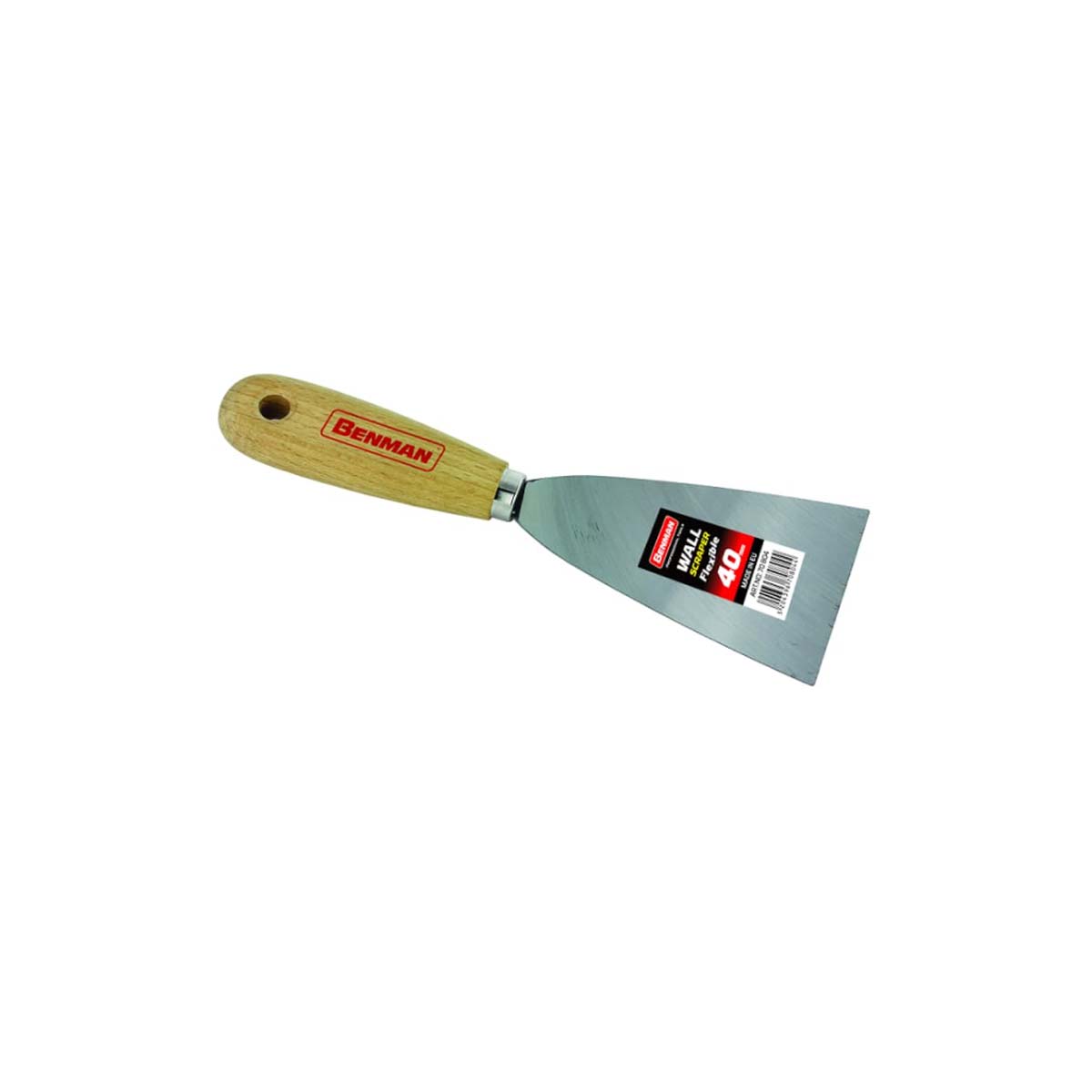 BENMAN WOODEN HAND SPATULA