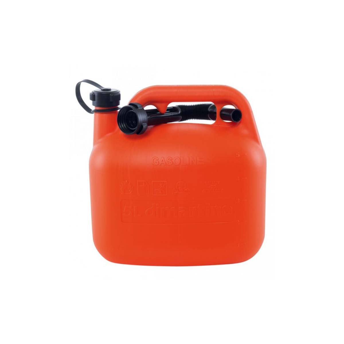 FUEL TANK 5L PLASTIC WITH EXTENSION 7021