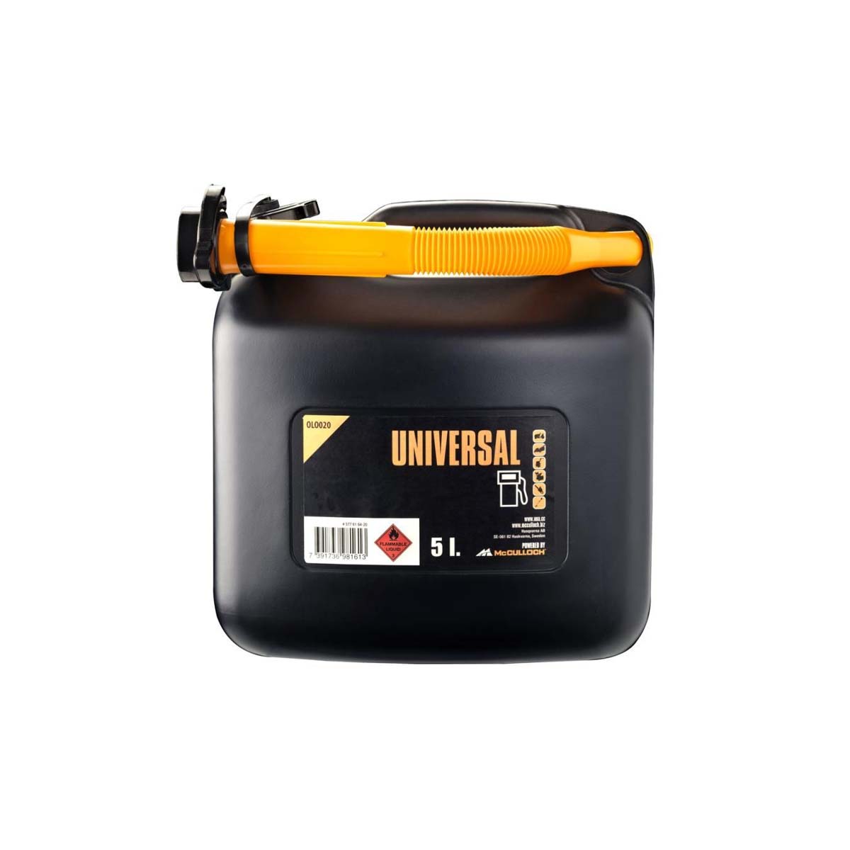 MCCULLOCH FUEL TANK 5L PLASTIC