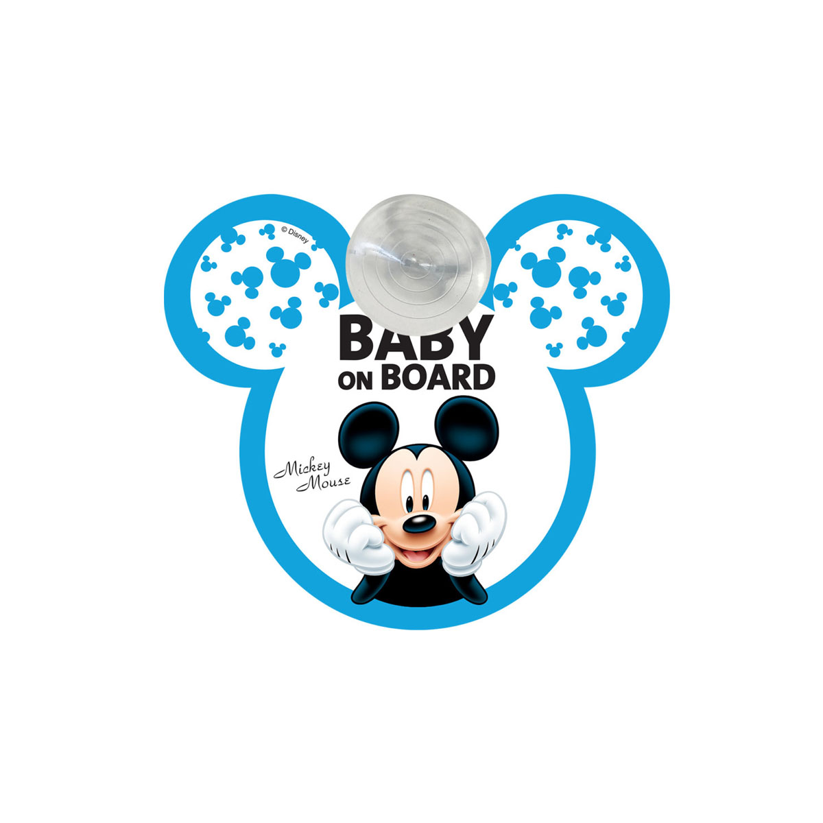 'BABY ON BOARD' MICKEY SIGN