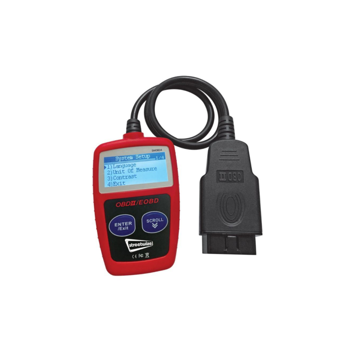 OBDII CODE READER SWOBD4