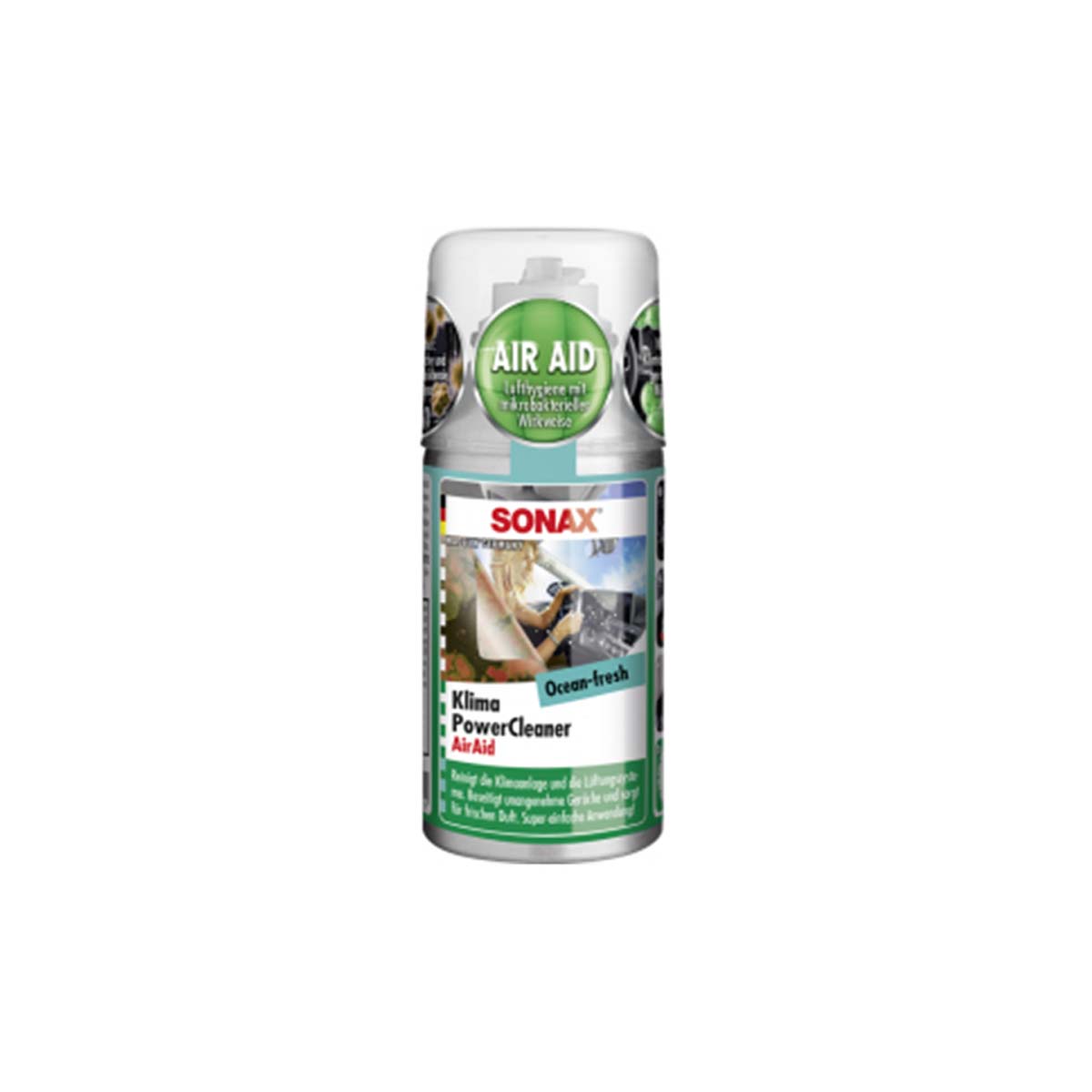 SONAX AIR CONDITIONING CAR SPRAY A/C AIR AID POWER CLEAN 100ML
