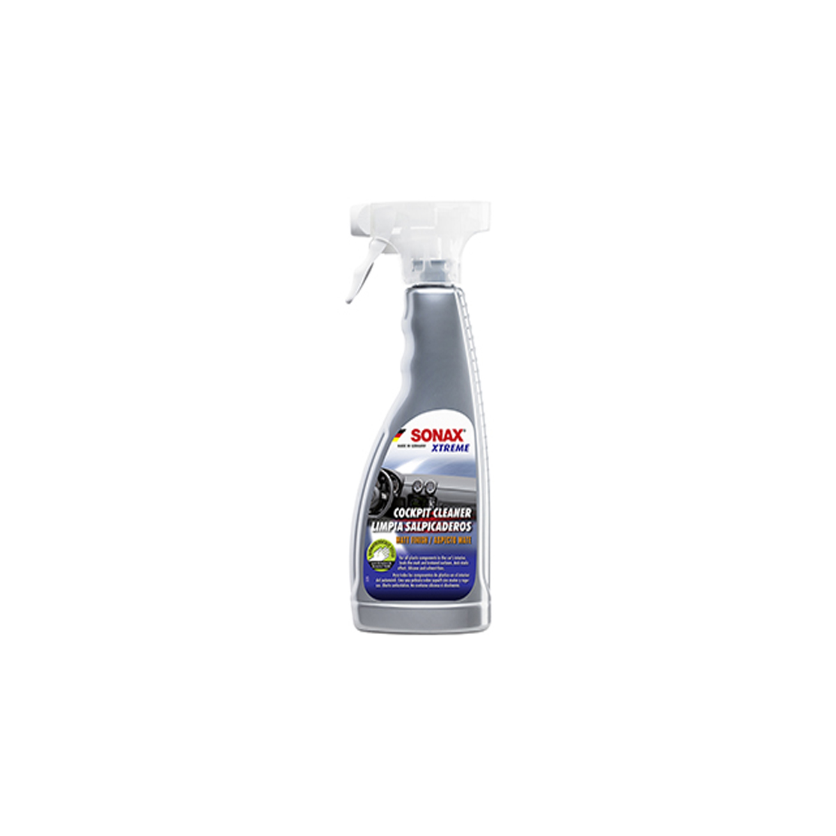 SONAX CAR PLASTIC CLEANER COCKPIT CLEANER MATT FINISH 500ML