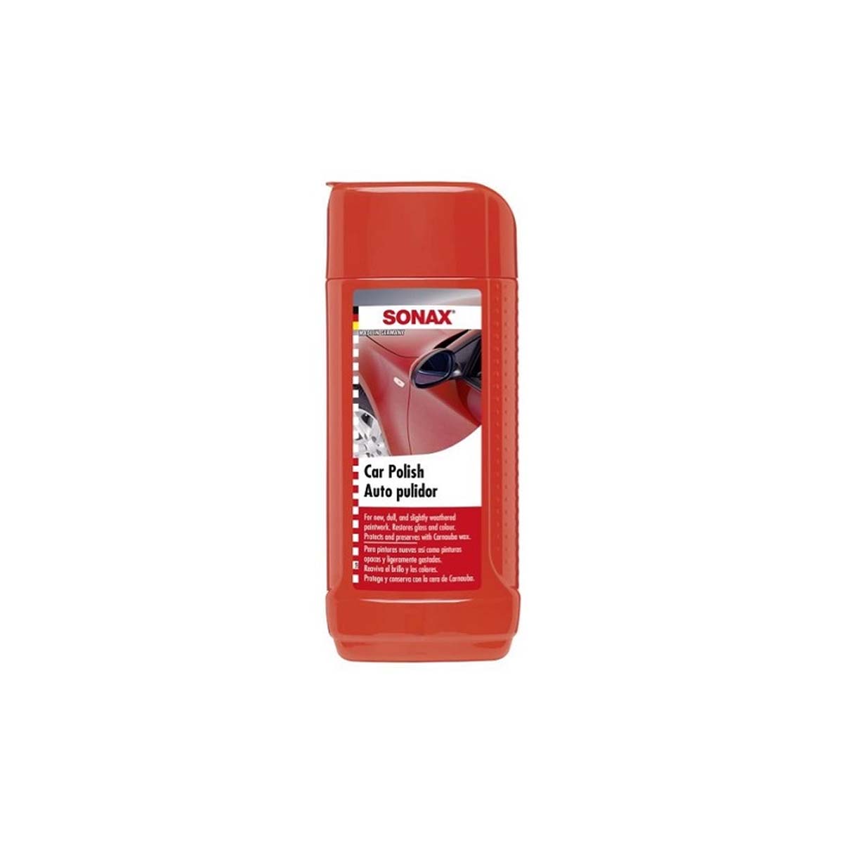 SONAX CAR GLASS CLOSS SHINING POLISH 250ML