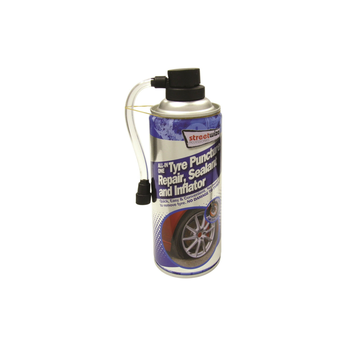 STREETWIZE TIRE SEALER/INFLATOR 500ML