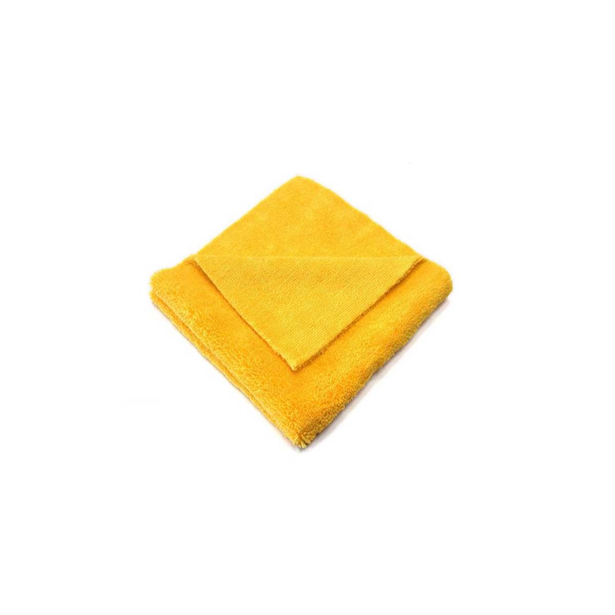 MAXSHINE CAR CLEANING CLOTH 40Χ40CM PREMIUM CRAZY 380GSM YELLOW 5 PCS