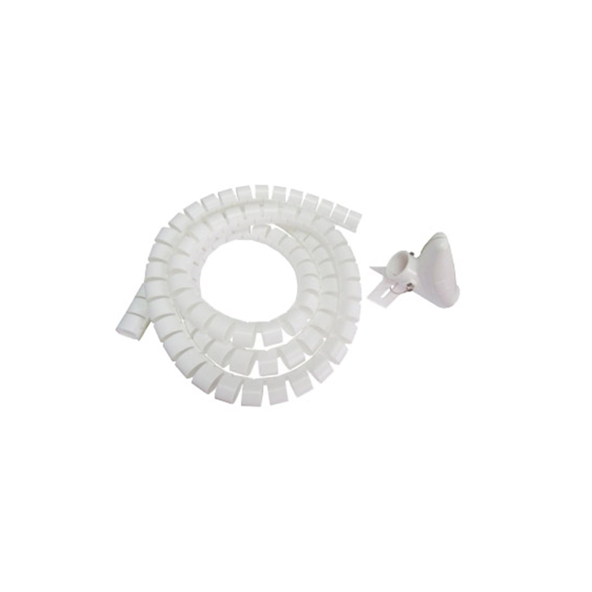 PLASTIC CABLE ARRANGEMENT PIPE 2MMX1.5M WHITE