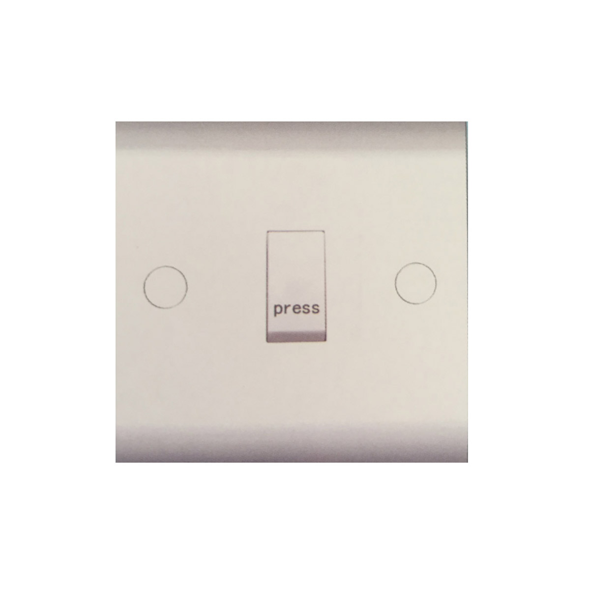 PRESS WALL SWITCH SV 10A WHITE