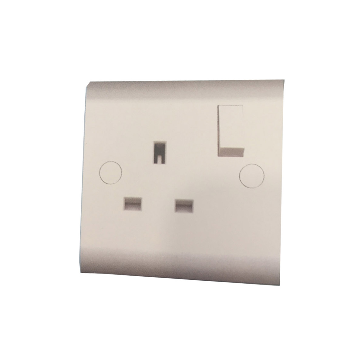 WALL SOCKET SG 13A WITH 1 GANG WHITE