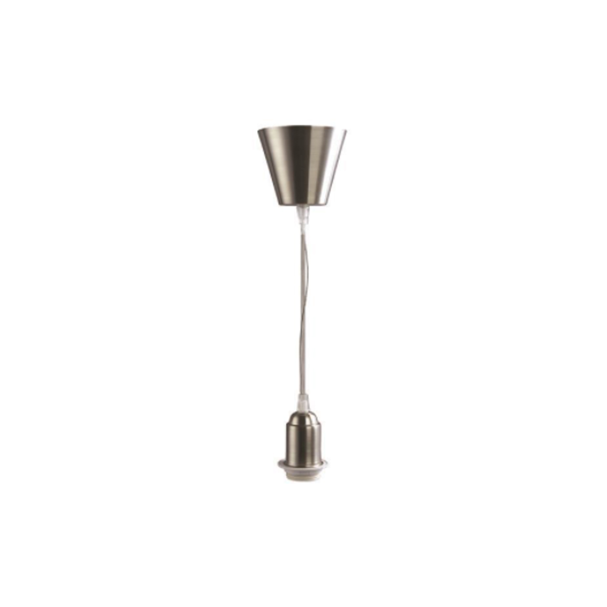 LAMPHOLDER HANGING FOR LIGHTINGS E27 SATIN