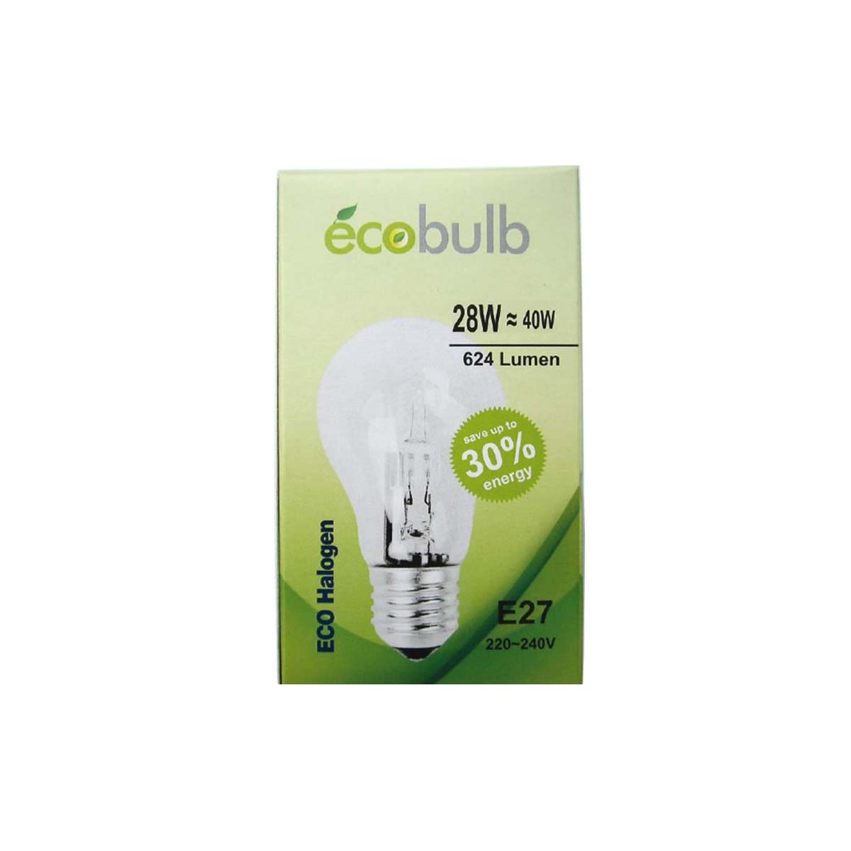 YELLOW LIGHTING LAMP ECO HALOGEN E27
