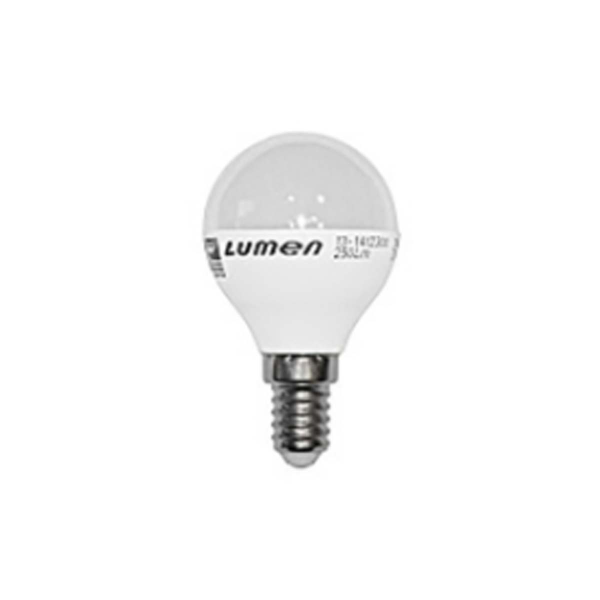 YELLOW LIGHT LAMP BALL E14-LED 3000K 3W 13-1412300