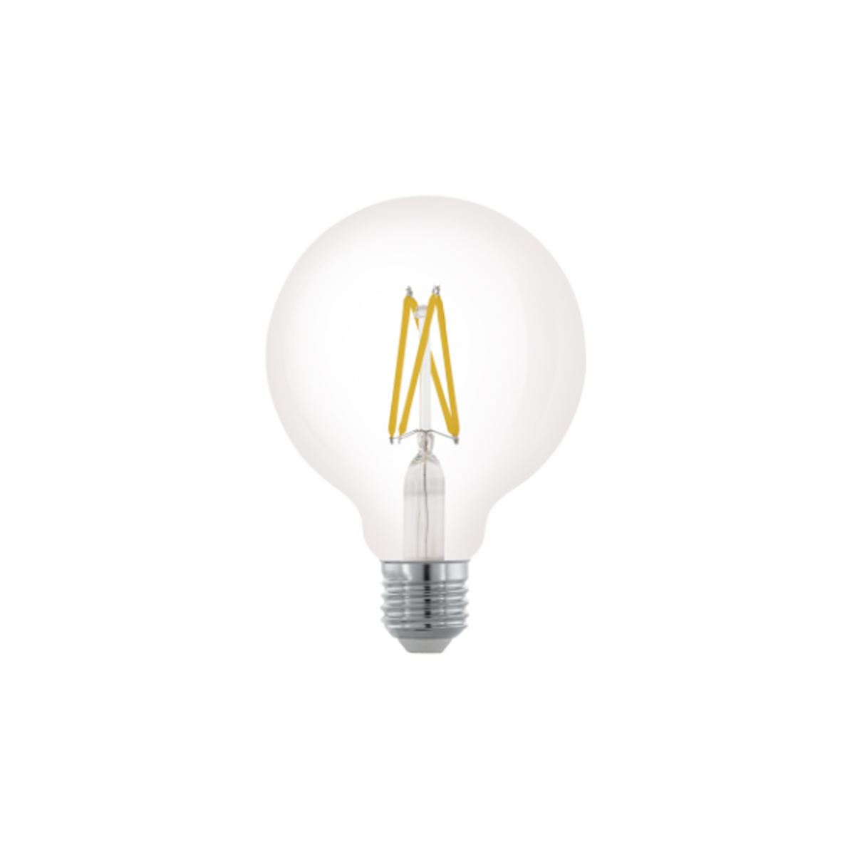 LED SPHERICAL LAMP 6W E27 G95 2700K YELLOW LIGHTING