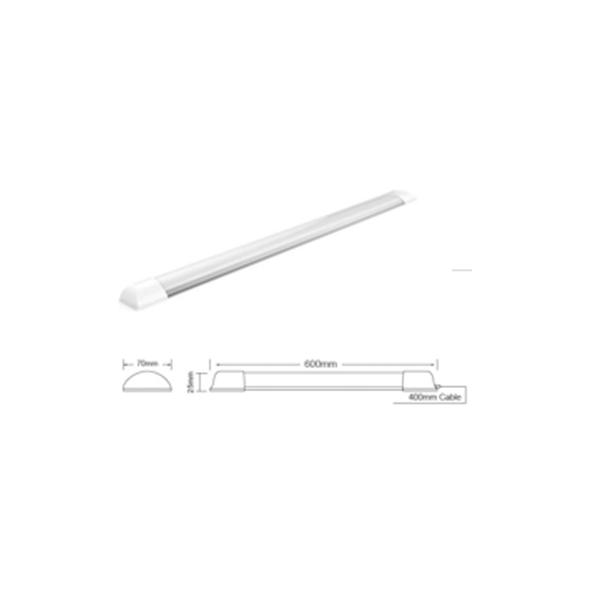 FLORENCE LED 18W 6000K 60CM