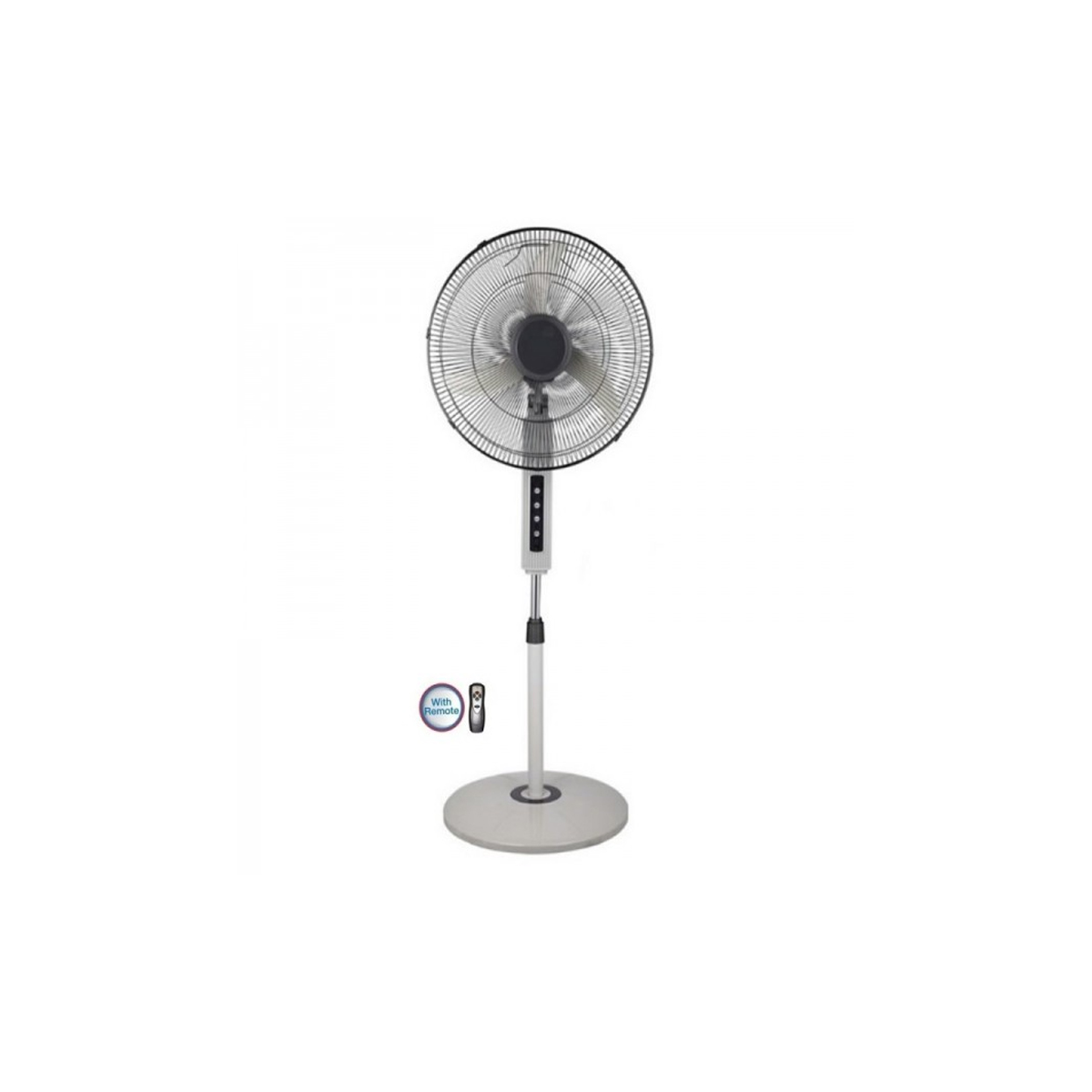 OTTO PEDESTAL FAN 20'' FS-50RC WHITE