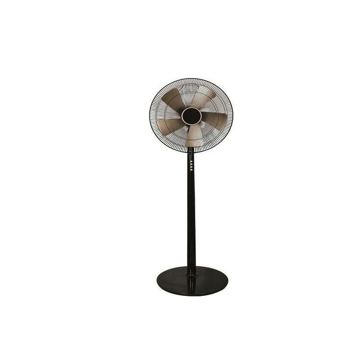 EUROLAMP ORTHOSTAT FAN WITH GOLD WINGS 60W Φ43CM BLACK