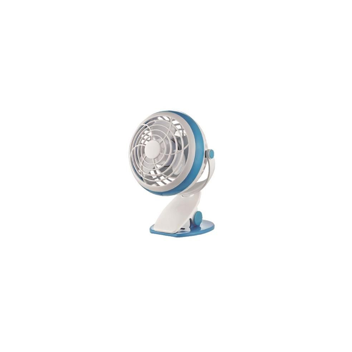 EUROLAMP MINI TABLE FAN WITH USB AND BATTERIES
