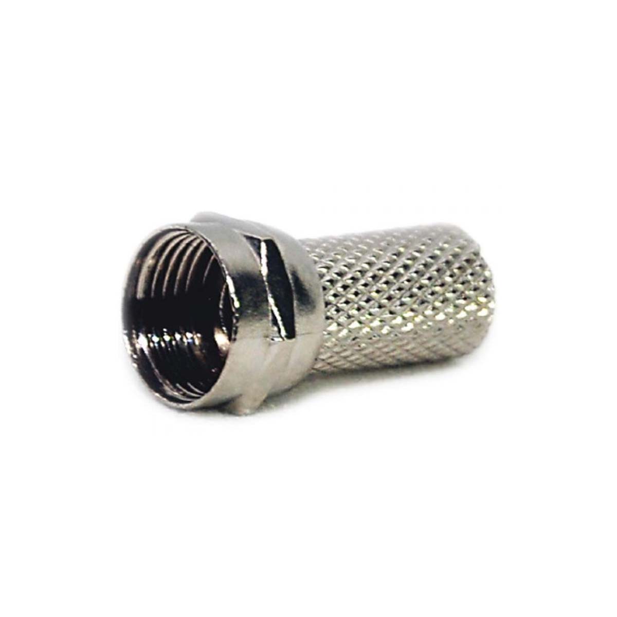F CONNECTOR SILVER METAL FOR TV
