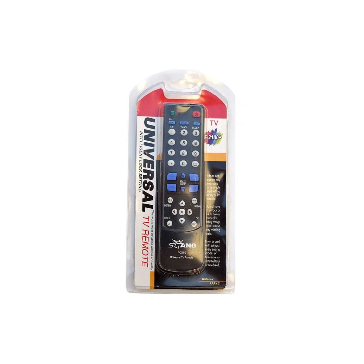 UNIVERSAL F2100 + REMOTE CONTROL