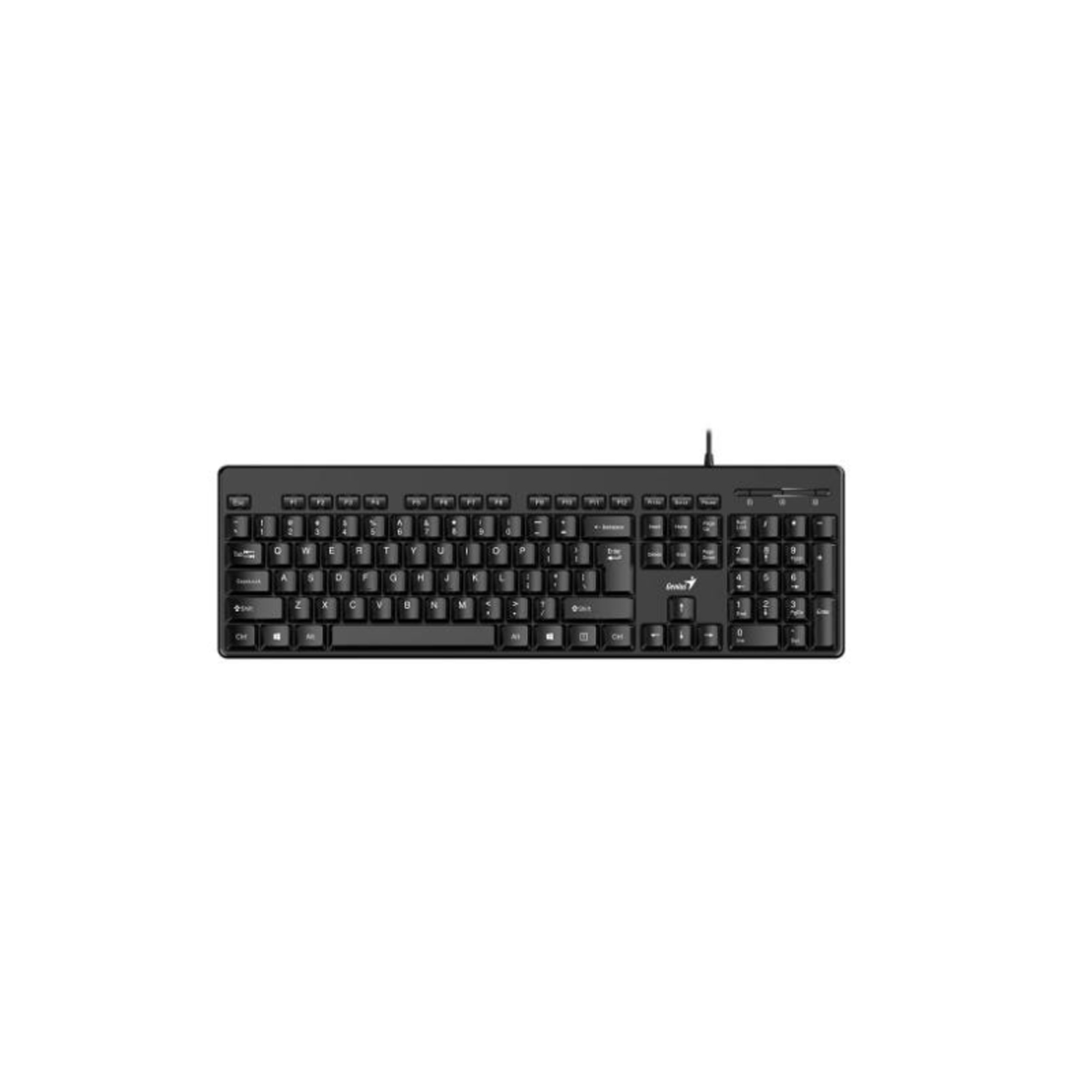 GENIUS USB COMPUTER KEYBOARD KB116 BLACK