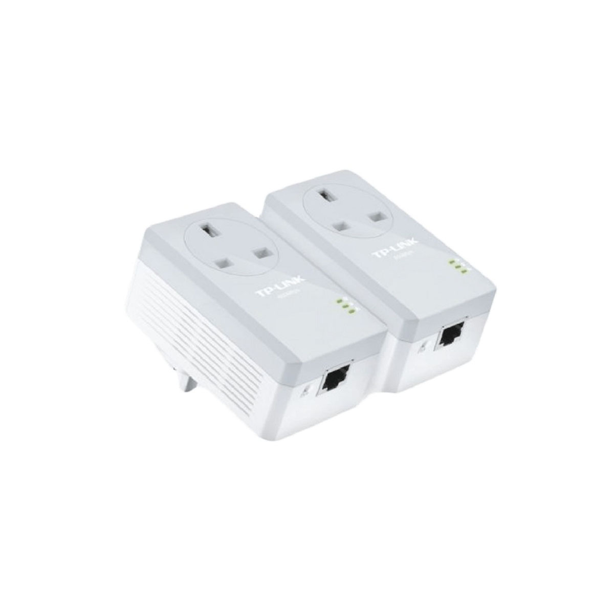 TP-LINK PASSTHROUGH POWERLINE 600 STARTER KIT, 1 PORT