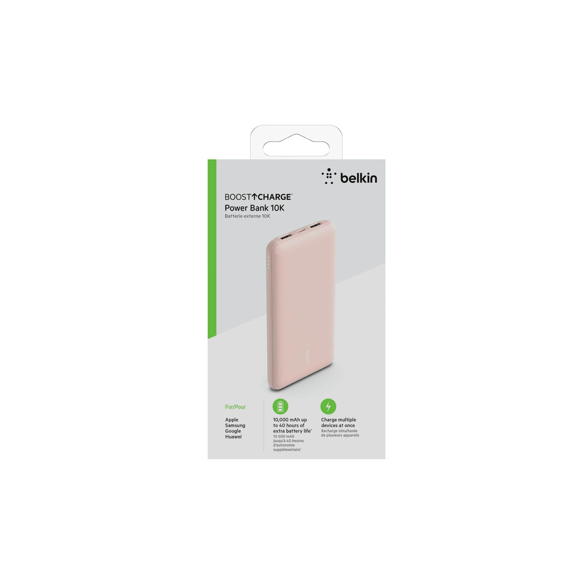 BELKIN POWER BANK 10K ROSE GOLD