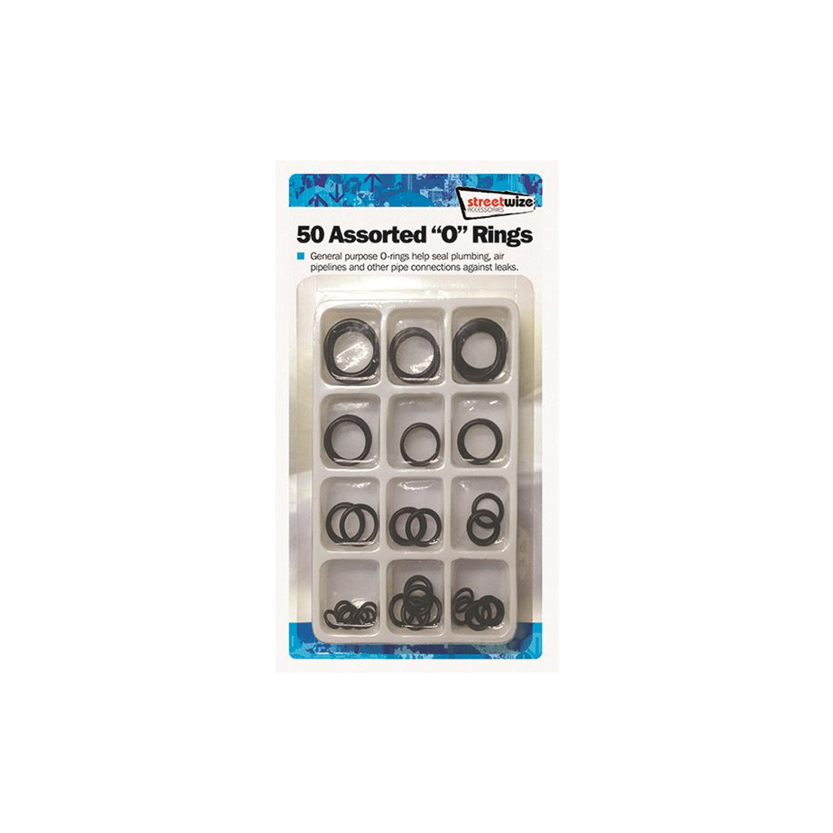 STREETWIZE SET SEALING RINGS SWOR50 50 PCS