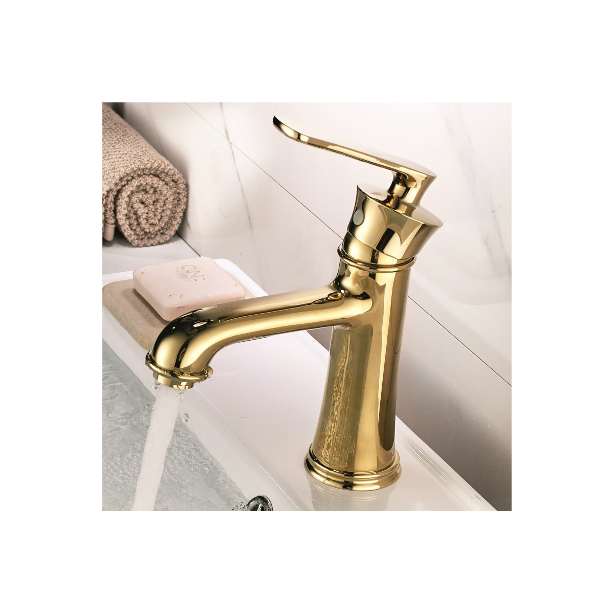 INTER CERAMIC WASHER MIXER 148118G BRONZE